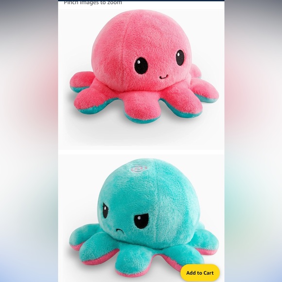 Tee turtle NWT octopus plushies 💗 - Picture 5 of 5